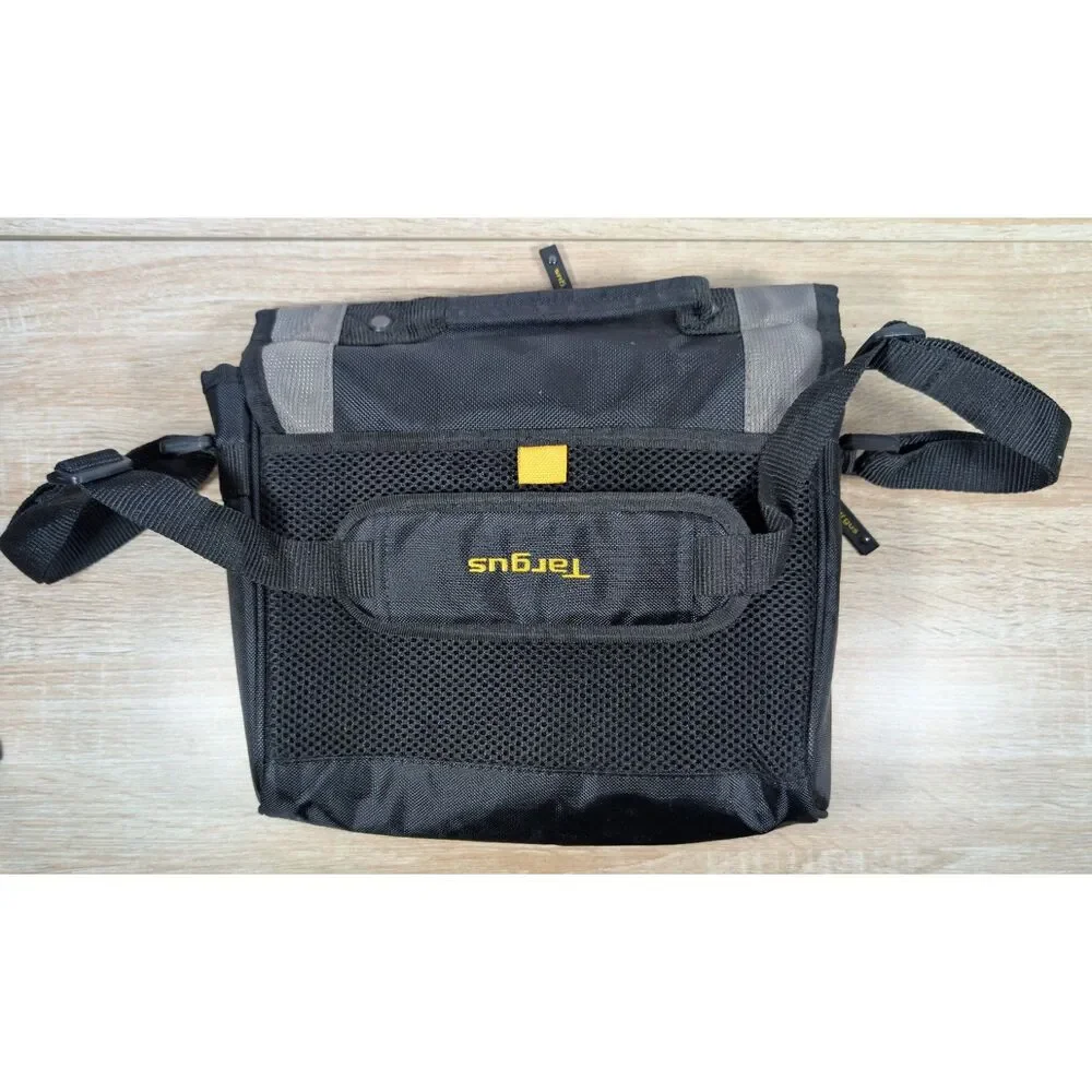 Targus Camera Shoulder Bag Black Gray Travel Crossbody Padded Case